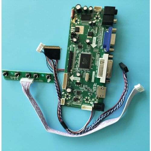 Kit for B101AW06 V1 HW2A/V2/V3 Controller Board Screen moitor panel HDMI+DVI+VGA 40pin LCD LED 10.1" M.NT68676 1024x600