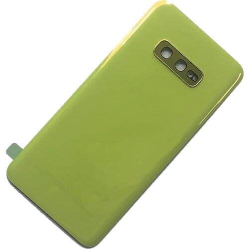Battery Cover Back Glass For Samsung Galaxy S10 G973F S10+ G975F S10E G970 Battery Cover Rear Door Housing Case