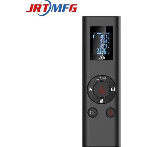 JRTMFG Laser Rangefinder USB Charging Mini Handheld Measuring Instrument High Precision Storage Function Laser Distance Meter