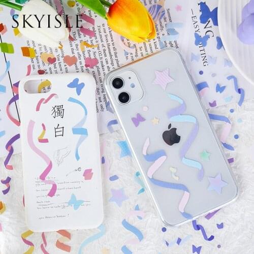 SKYISLE Bowknot Ribbon Ribbon Strip Sticker Pocket PET Tape Packing ipad Mobile Shell DIY Decorative Waterproof Sticker