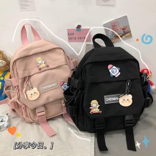 Fashion Mini Backpack Women Kawaii Shoulder Bag For Teenage Girls Multi-Function Small Rucksack Ladies Travle School Backpacks
