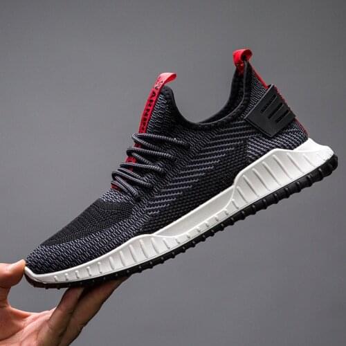 2021 Spring Summer Mens Shoes Version Fashion Mens Sports Casual Running Shoes Spring Breathable Mesh Thin Shoes
