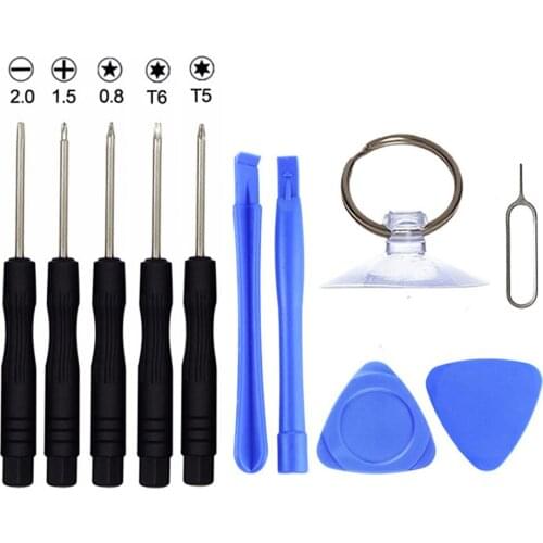 9/11 in 1 Tool Kit Screwdriver Set For iPhone XS MAX XR X 8 7 6 6S 5S 5C SE iPod Apple watch Android phone Repair Opening