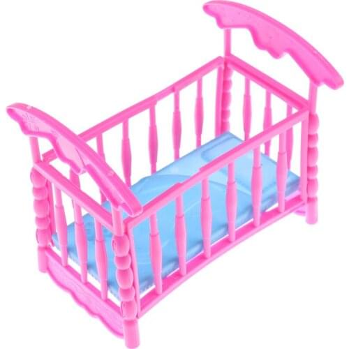 2020 Newest Doll Accessories Baby Bed Super Cute Bed For Small Kelly Dolls For Dolls Girls Gift Favorite Design Toys