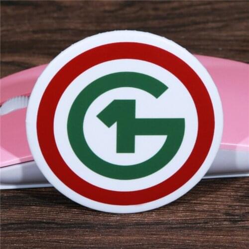 O1G Brooch Pin Hungary Badge 5.8CM Colorful Model