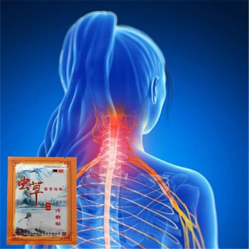 Chinese Medicines knee pain Cordyceps Analgesic Plaster Joint Pain Relief Patch Neck Back Relaxation Pain Killer Body Ache Care
