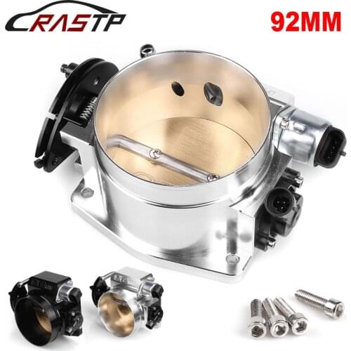 RASTP - Universal Racing 92mm Intake Manifold Throttle Body Plate Assembly for LS1 LS2 LS3 LS6 LSX Car Accessories RS-THB001