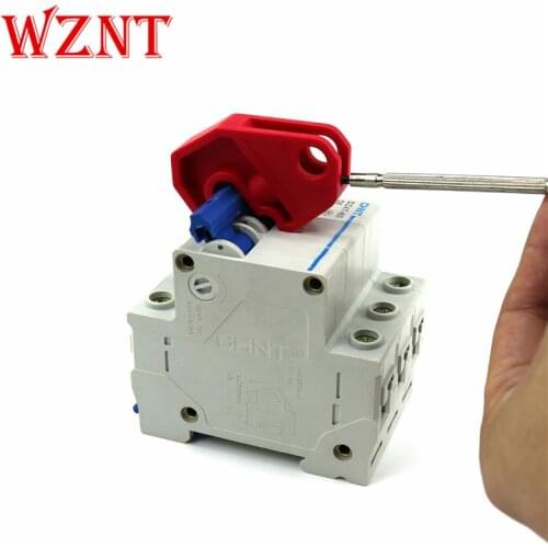 Universal Clamp On Safety Plastic Lockout Devices Circuit Breakers lock Loto
