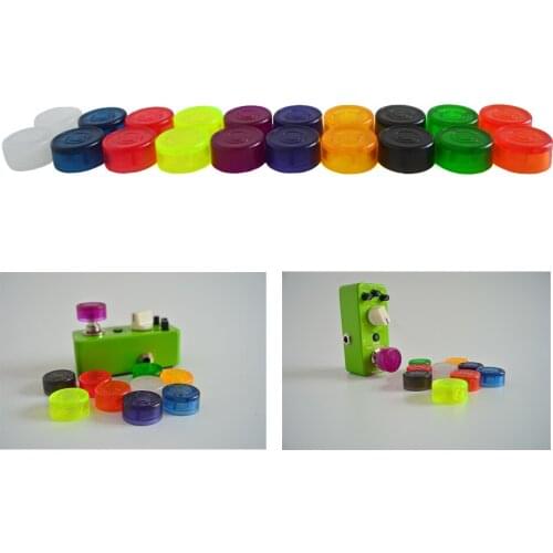 Guitar Pedal Footswitch Topper protector 10 Different Color for Choose Colorful ABS Effects Bumpers