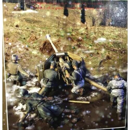 1/35 Resin Figure Model Kit Unassambled Unpainted 00364(NO The gun)