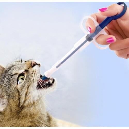 1PC Pet Puppy Needle Feed Applicator Dog Given Medicines Injector Syringe Baby Cat Dogs Water Milk Feeder