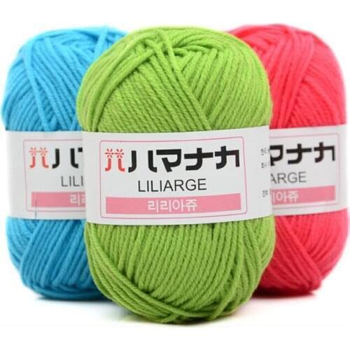 10pcs/lot 250g Cheap Yarns For Hand Knitting Crochet Yarns Knitting Wool For Kids Sweater DIY Material Yarns