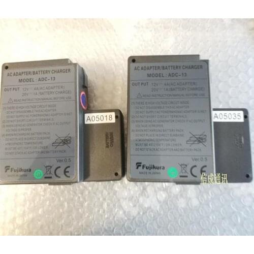 2pcs/lot Replacement ADC-13 AC adapter for FSM-60S FSM-60R FSM-18S 18R fusion splicer Battery Charger Adapter