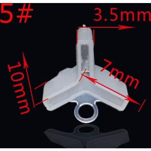 50pcs Durable Fishing Treble Hooks Covers Case Bonnets Cap Protector Set New 62KF