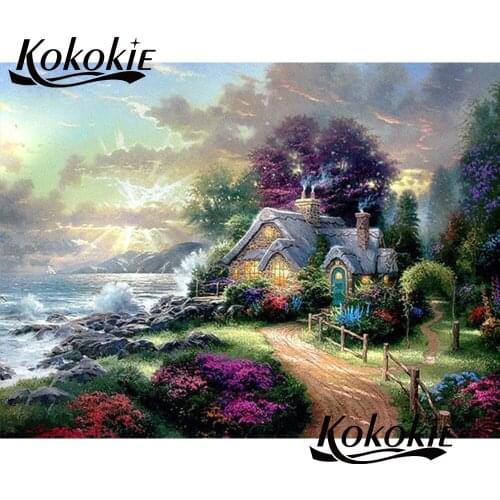 5d handicraft diamond embroidery nature scenic home decoration diy diamond Mosaic diamond painting new arrivals accessories