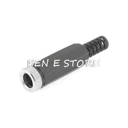 6 x 10mm DC Power Female Plug Cable Solder Type Connector for CCTV Video