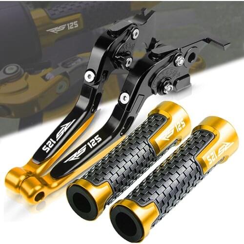 Motorcycle CNC Accessories FOR APRILIA RS125 RS 125 1996-2005 2004 2003 Folding Extendable Brake Clutch Levers Handle Grips Ends