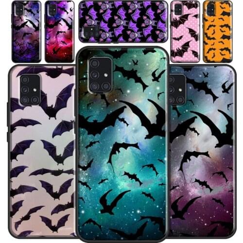Vampire Bats Full Moon Halloween Case For Samsung A32 A12 A42 A52 A72 A02 A10 A20 S A40 A50 A70 A21S A20e A31 A41 A51 A71