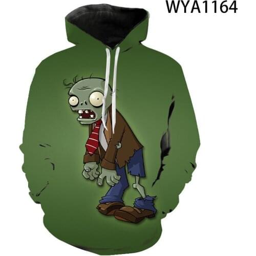 Kids Baby Boys Girls Toddlers Plants Vs Zombies Wars printing Hoodies Cartoon Tracksuit Children Clothing Cute Sweatshirts 2021