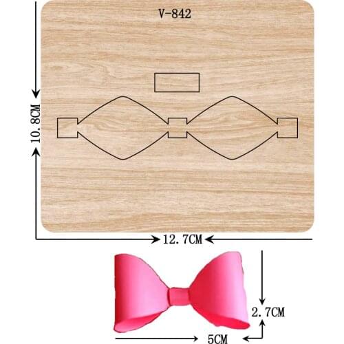 DIY New BOW wooden dies cutting dies for scrapbooking /Multiple sizes /V-842