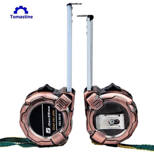 5M/7.5M Metric System Measurement Tape Measure Retractable Measuring Tape Nylon Housing Stainless Steel Centimeters Gauging Tool