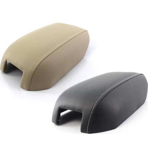 Car Center Console Leather Armrest Box Cover Storage Cover for Volvo XC90 2003-2014