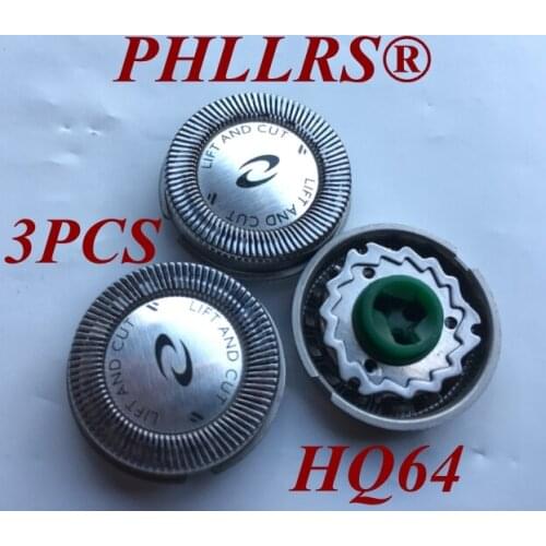 3Pcs HQ64 razor blade replace Head for PHILIPS Shaver HQ7360 HQ7390 HQ7110 HQ7120 HQ7140 PT710 PT715 PT725 PT720 HQ600