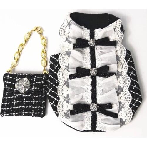 Cute Dog Dress Winter Pet Dog Clothes Cat Doggy Puppy Costume Chihuahua Yorkshire Poodle Pug French Bulldog Clothing Corgi Skirt