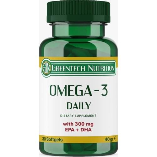 Greentech Nutrition Omega-3 Daily 30 Softgel