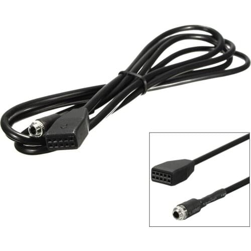 3.5mm Female Plug AUX Adapter Cable for IPhone MP3 BMW E46 3 Series Business CD