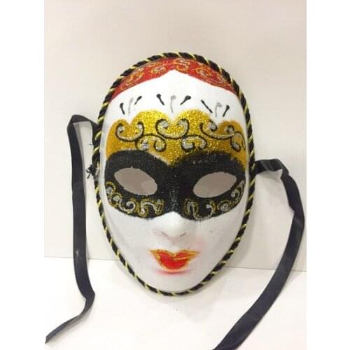 Halloween Silvery Party Mask christmas decorations рождественские украшения