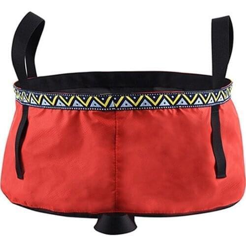 Collapsible Bucket 5 Gallon Bucket Multifunctional Portable Wash Bucket Water Container Fishing Bucket For Travelling Camping