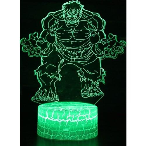 3D Night Light LED For Home Room Decor Bedroom Deco Fancy Lighting Neon Lights Decoration Bedside Lamp Three-dimensional Gifts