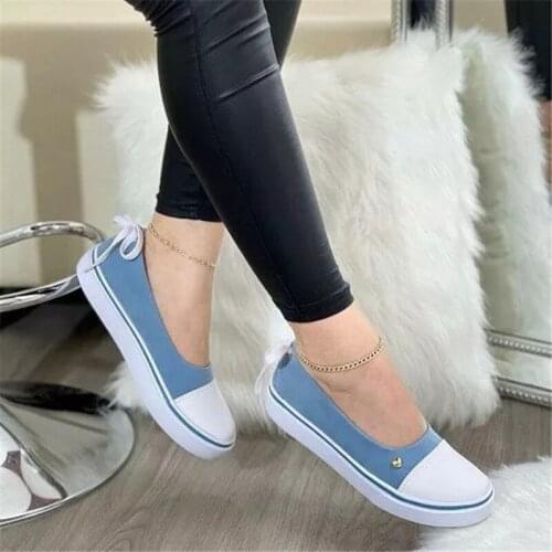Chaussures Plates Women Shoes Mixed Colors 2021 Flat Shoes Fashion Large Size 35-43 Breathable Trendyol Walking Ladies Flats New