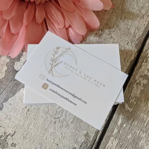 Business Cards 200pc/500pc/1000pc/lot Free Design Paper card Business Logo 300gsm Double Standard Sided Shipping 90*54mm