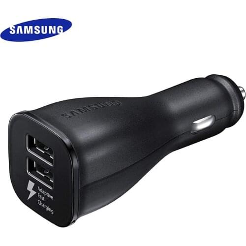 Samsung Car Charger Adapter Dual USB Fast Car Adapter Micro/Type C Cable For Galaxy S8 S9 S10 + Note 8 9 10 A50 A70 A80 A71 A51