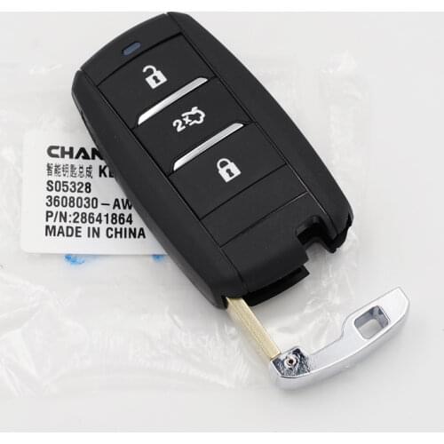 Car Keyless Smart Remote Key 434Mhz with 4D60/8A/ID47 Chip for Changan CS35 CS55 CS75 PLUS Linmax Raeton CS95 Eado Alsvin A800