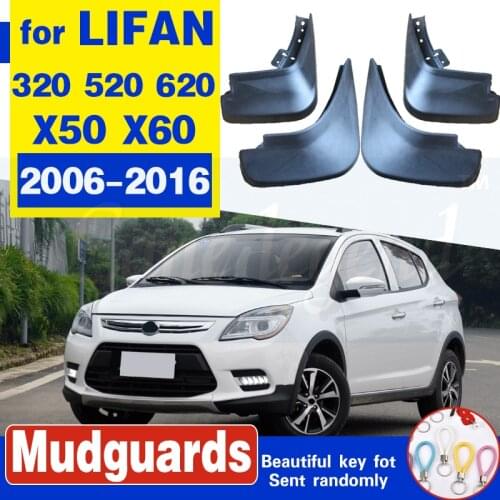 Free shipping Auto Car fender auto mudflaps special car fender 4pcs/set For LIFAN 320 520 530 620 x50 x60