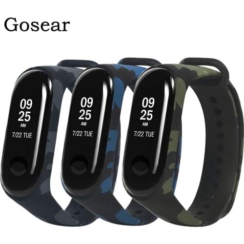 TPE Wristband Strap for Xiaomi Miband 3 correa pulseira Bracelet Watch Band Belt Replacement Accessories for Mi3 Mi Band 3