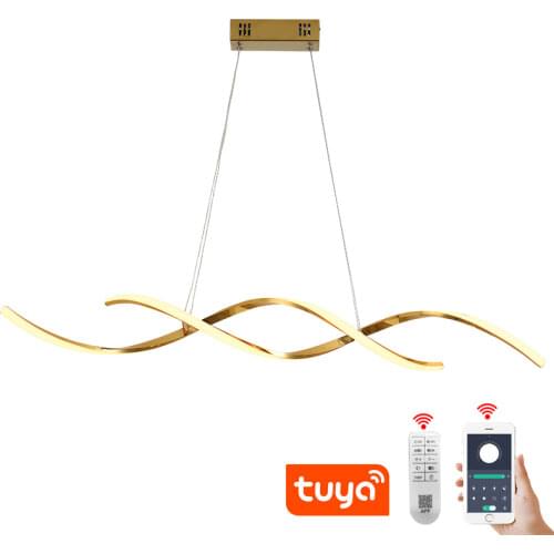 Chrome Gold Plated Modern Led Pendant Chandeleirs For Living Room Bedroom Restaurant Kitchen Chandeleirs Indoor Lighting Fixture