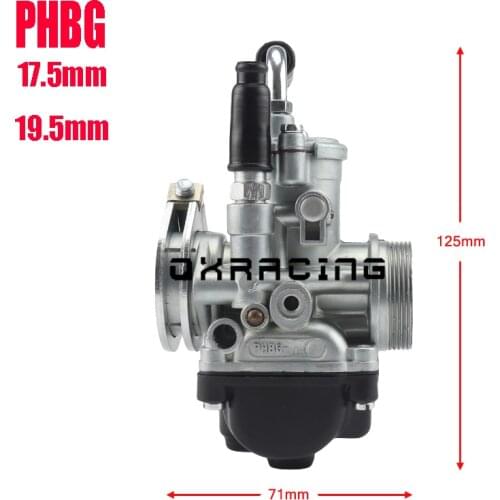 Motorcycle Carb Carburetor For Racing Aprilia RS50 47cc 49cc motorcycle carburetor PHBG 17.5mm 19.5mm