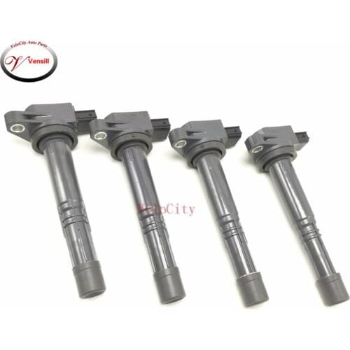 4 PCS Ignition Coil For 03-07 Accord 02-11 Civic 02-09 CRV 03-11 Element 04-05 S200 Part No# 30520-PNA-007 099700-115 099700-070