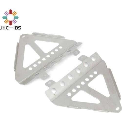 Motorcycle Aluminum Water Box Side Cover Cooler Guard Bracket Fit For Honda CRF250R CRF 250R 2014 2015 2016