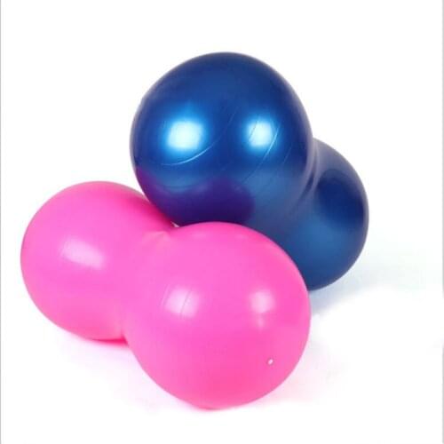 Pilates Yoga Ball Home Fitness Exercise Equipment Sports Gym Peanut Yoga Ball Fitball for The Yoga Exercise Ball