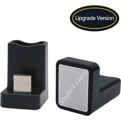 Connector Angled OTG Adapter with USB C Male to USB C Female Converter USB 3.1 Type C to USB C for MacBook Pro Samsung Galaxy S