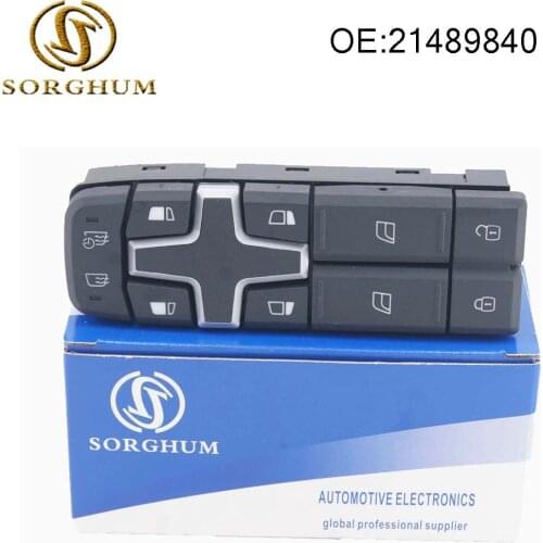 21489840 Front Left Electric Power Window Switch For Volvo Trucks FH FM Series