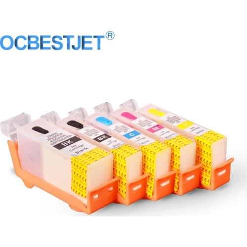 5Colors/Set For Canon PGI-425 CLI-426 Refillable Ink Cartridge With ARC Chip For Canon IP4840 IP4940 MG5140 MG5240 MX884 IX6540