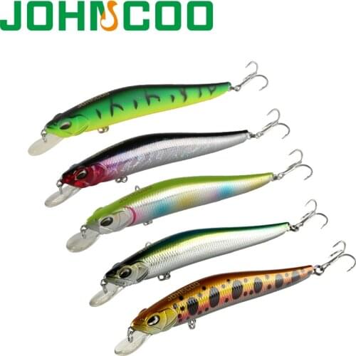 12cm 14.3g Floating Wobbler with Sharp Treble Hooks Artificial Minnow Hard Fishing Bait Fishing Lure
