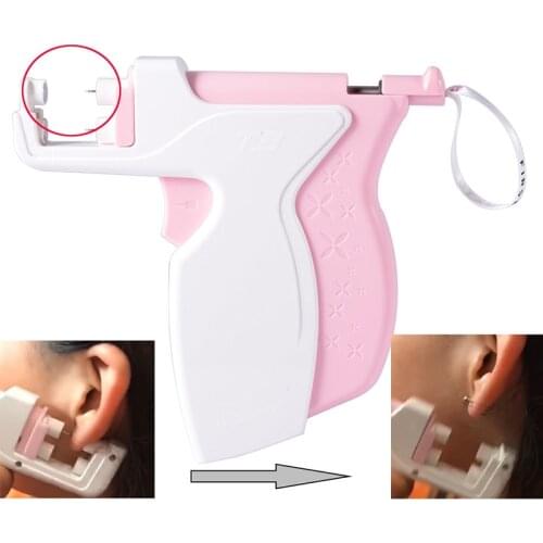 Professional Ear Piercing Gun Ear Puncture Instrument Tool Surgical Steel Ear Studs For Ear Cartilage Piercing