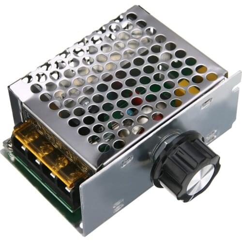 Mayitr SCR Voltage Regulator 4000W Voltage Regulator 220V AC SCR Motor Speed Controller Module Voltage Regulator Dimmer